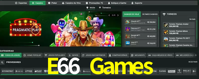 cassino E66 Games