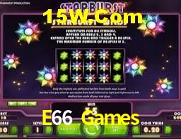 Bonus Features E66 Games