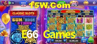 Live Casino E66 Games